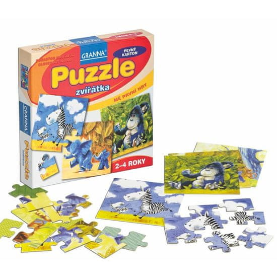 Granna Babica Puzzle živali