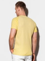 OMBRE Moška basic majica Henshaw rumena l