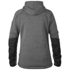 Fjällräven Övik Fleece Hoodie W, temno zelena, xs