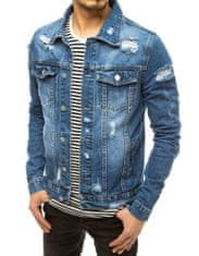 Dstreet Moška jeans jakna Leander nebeško modra XL