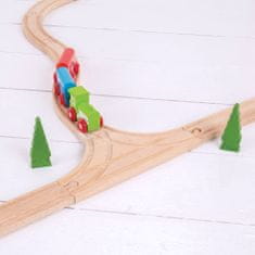 Bigjigs Rail T tirna vzpenjača 2 kosa