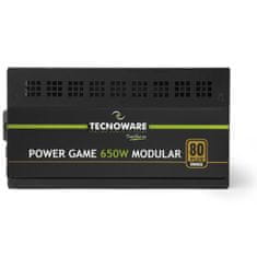 Tecnoware Power Game napajalnik, modularni, 650 W, ATX