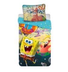 Jerry Fabrics JERRY FABRICS Posteljnina SpongeBob Movie Bombaž, 140/200, 70/90 cm