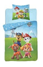 Detexpol Vključeno platno Paw Patrol Mountains Bombaž, 140/200, 70/80 cm