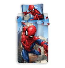 Jerry Fabrics Vključeno perilo Spiderman blue micro 140/200, 70/90