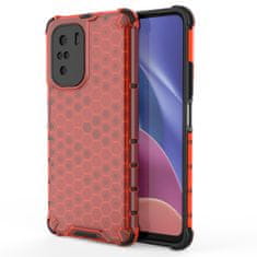 slomart ohišje v obliki satovja oklepni pokrov z okvirjem iz gela xiaomi redmi k40 pro+ / k40 pro / k40 / poco f3 red