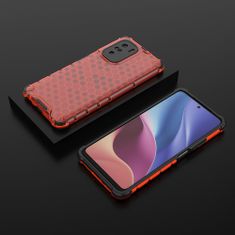 slomart ohišje v obliki satovja oklepni pokrov z okvirjem iz gela xiaomi redmi k40 pro+ / k40 pro / k40 / poco f3 red