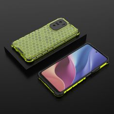 slomart ohišje v obliki satovja oklepni pokrov z okvirjem iz gela xiaomi redmi k40 pro+ / k40 pro / k40 / poco f3 green