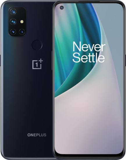 OnePlus Nord N10 5G mobilni telefon, 6GB/128GB, Midnight Ice - rabljeno