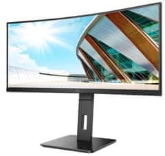 AOC CU34P2A VA WQHD monitor, ukrivljen