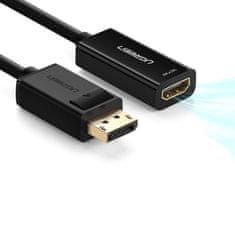 Ugreen MM137 adapter DP - HDMI M/F, črna