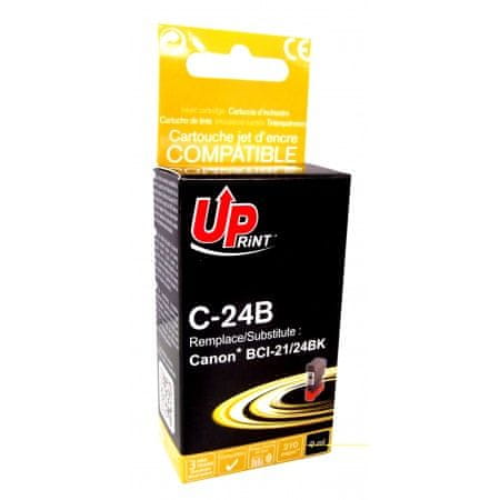 uPrint Črnilo za Canon BCI-24 Black