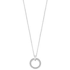Lotus Silver Očarljiva srebrna ogrlica s prozornimi cirkoni LP3100-1 / 1