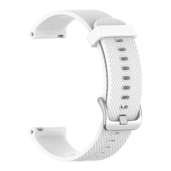 BStrap Silicone Land pašček za Huawei Watch GT 42mm, white