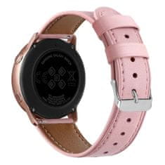 BStrap Leather Italy pašček za Samsung Galaxy Watch 42mm, pink