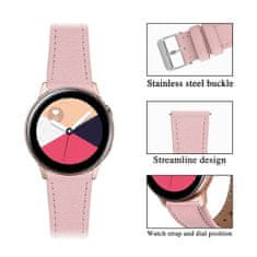 BStrap Leather Italy pašček za Samsung Galaxy Watch 3 41mm, pink