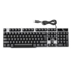 Hoco USB RGB gaming tipkovnica + miška EN