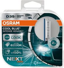 Osram ksenonska žarnica D3S XENARC Cool Blue Intense NextGeneration 6200K +150% BOX