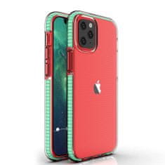 slomart ohišje spring case gelsko ohišje z barvnim okvirjem za iphone 12 mini mint