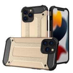 slomart ovitek hybrid armor tough rugged cover za iphone 13 pro zlat