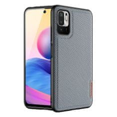 slomart ovitek dux ducis fino prekrit z najlonskim materialom za xiaomi redmi note 10 5g / poco m3 pro grau