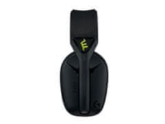 Logitech G435 LightSpeed brezžične gaming slušalke, Bluetooth, črne - rabljeno