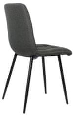 BHM Germany Jedilni stol Tilde, tekstil, temno siva