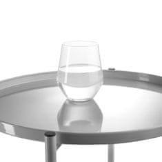 tectake Pomožna mizica Canterbury 45,5 x 45,5 x 53 cm Siva