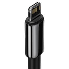 BASEUS Tungsten kabel USB / Lightning 2.4A 1m, črna