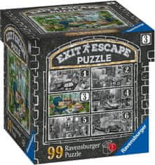 Ravensburger Escape EXIT puzzle Haunted Mansion 3: V zimskem vrtu 99 kosov