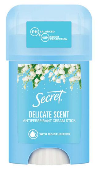 Secret kremni deodorant v stiku Delicate Scent, 40 ml