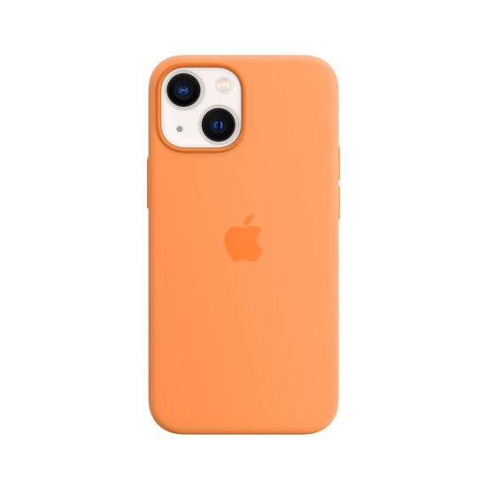 Apple Silicone Case with MagSafe ovitek za iPhone 13 mini, silikonski, Marigold (MM1U3ZM/A)