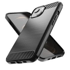 slomart tpu ovitek carbon case flexible cover za iphone 13 mini črn