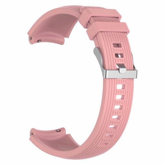 BStrap Silicone Davis pašček za Huawei Watch GT2 Pro, salmon pink
