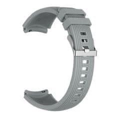 BStrap Silicone Davis pašček za Samsung Galaxy Watch 3 45mm, dark gray