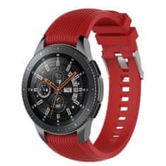 BStrap Silicone Davis pašček za Xiaomi Watch S1 Active, dark red