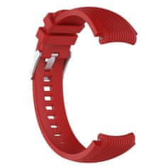 BStrap Silicone Davis pašček za Xiaomi Watch S1 Active, dark red