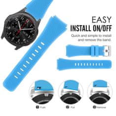 BStrap Silicone Sport pašček za Xiaomi Watch S1 Active, black