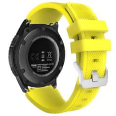 BStrap Silicone Sport pašček za Huawei Watch GT/GT2 46mm, yellow