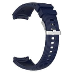 BStrap Silicone Davis pašček za Xiaomi Watch S1 Active, dark blue