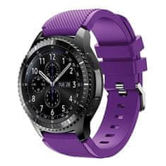 BStrap Silicone Sport pašček za Huawei Watch GT3 46mm, violet