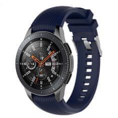 BStrap Silicone Davis pašček za Xiaomi Watch S1 Active, dark blue