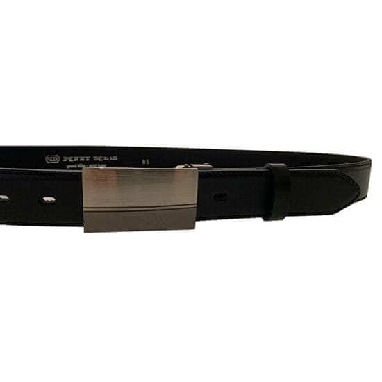 Penny Belts Moški usnjen socialni pas 35-020-1PS-60 črn