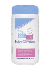 Sebamed Robčki z otroškim oljem (Baby Oil Wipes) 70 kosov