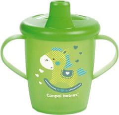 Canpol babies TOYS skodelica za nedoseganje - zelena (250 ml)