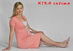 Nika INTIMA 043 lososova nočna srajca z lokom XS