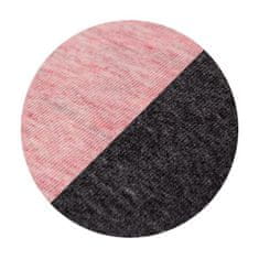 CEBA Prevleka za voziček 73-80x30-37 cm 2 kosa Temno siva+rožnata