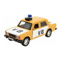 Teddies Policijski avto VB Lada 11,5cm na vzvratno navijanje na baterijo z zvokom