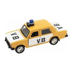 Teddies Policijski avto VB Lada 11,5cm na vzvratno navijanje na baterijo z zvokom