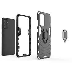 slomart ring armor case kickstand tough rugged cover za samsung galaxy a72 4g črn